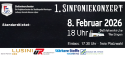 Sinfoniekonzert 18 Uhr